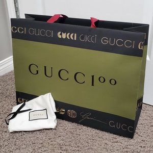 Gucci Dust Bag & Shopping Bug